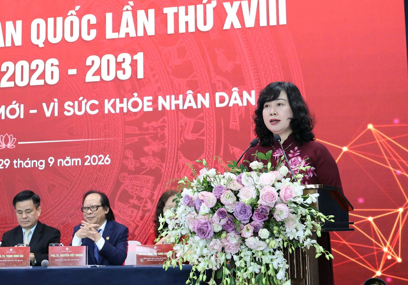 Bộ trưởng Đào Hồng Lan: Bộ Y tế tiếp tục đồng hành cùng Tổng hội Y học Việt Nam trong giai đoạn mới